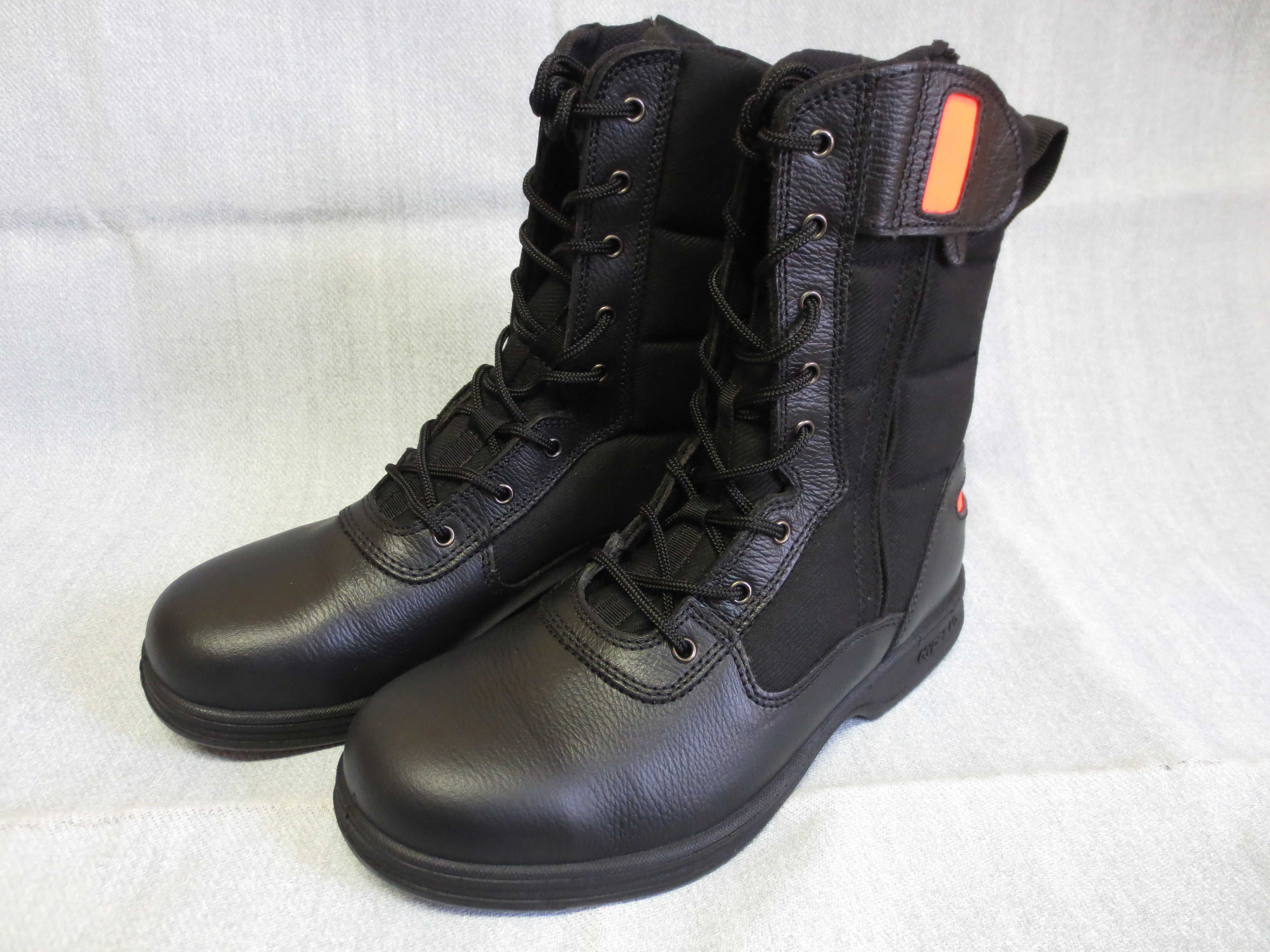 消防 編み上げ HG-PRO 安全靴 27.5 黒 消防 編み上げ HG-PRO 安全靴