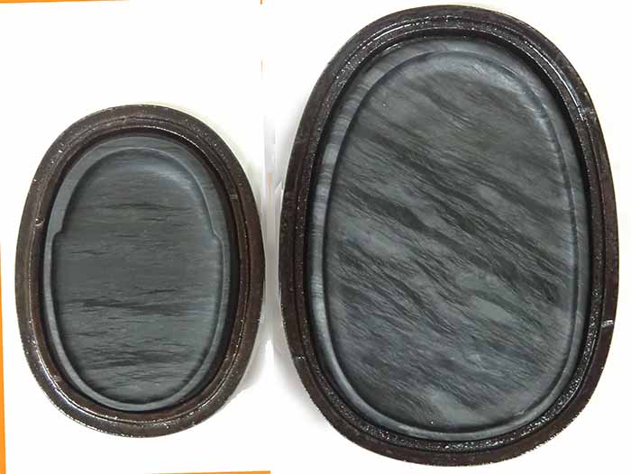 硯 歙州硯 龍尾 金暈 金雲