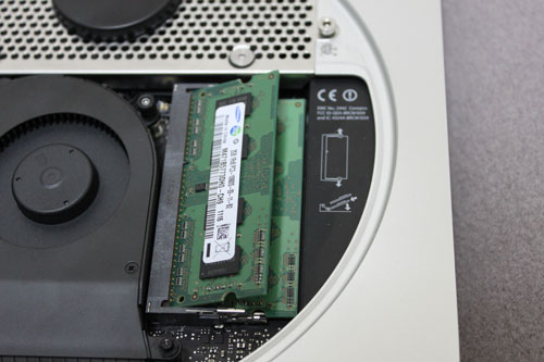 Mac mini Mid 2011 のメモリ交換 / Studio Milehigh