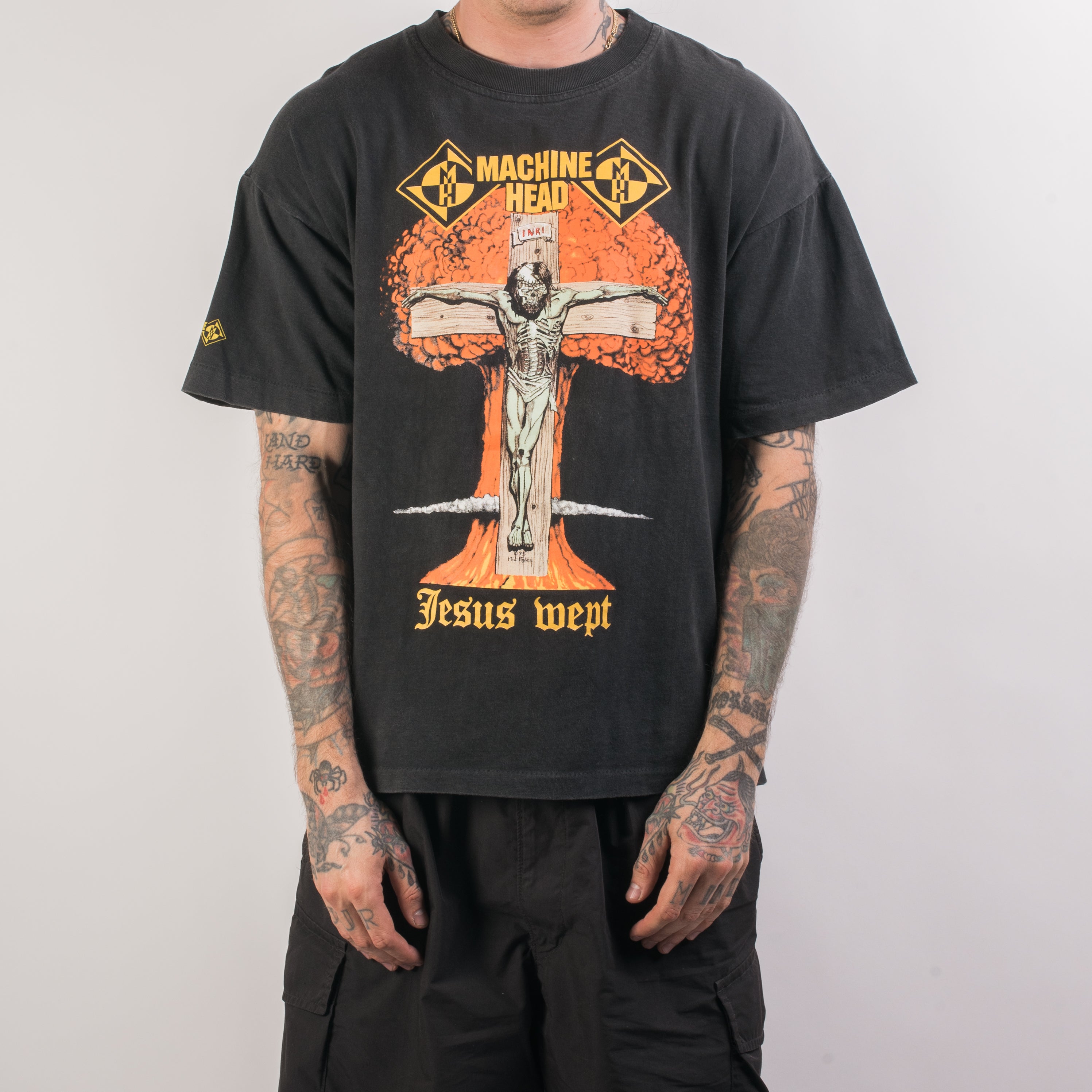 Vintage 90's Machine Head Jesus Wept T-Shirt – Mills Vintage USA