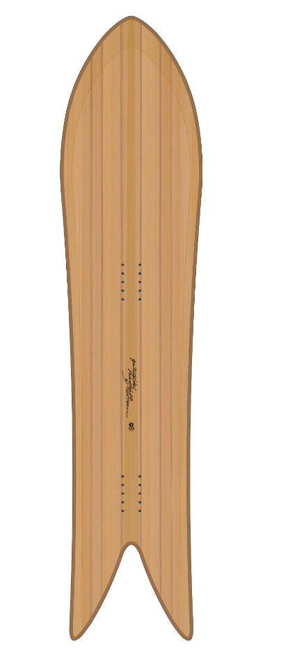 The Gentemstick Rocket Fish High Performance Snowboard 2025