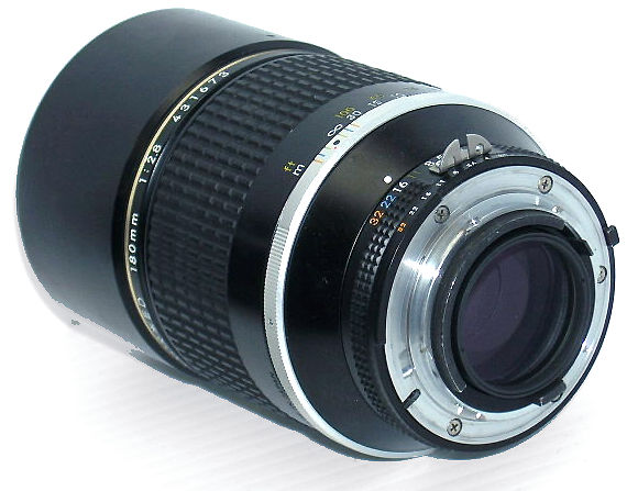 Manual Focus Nikkor 180mm f/2.8 Lens