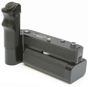 Canon New F-1 - Its Motor Drive and the Power Winder