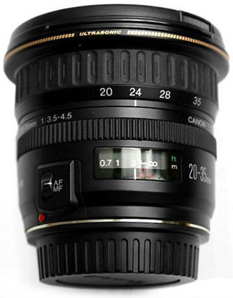Canon EF 20-35mm f/3.5~4.5 USM - Index Page