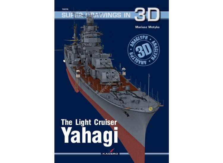 Kagero KAG16036 - - Super Drawings in 3D 36 - Yahagi – Models For