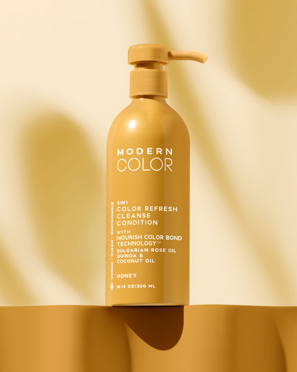3-In-1 Hair Color Refresh + Cleanse + Condition - Honey – Modern Color