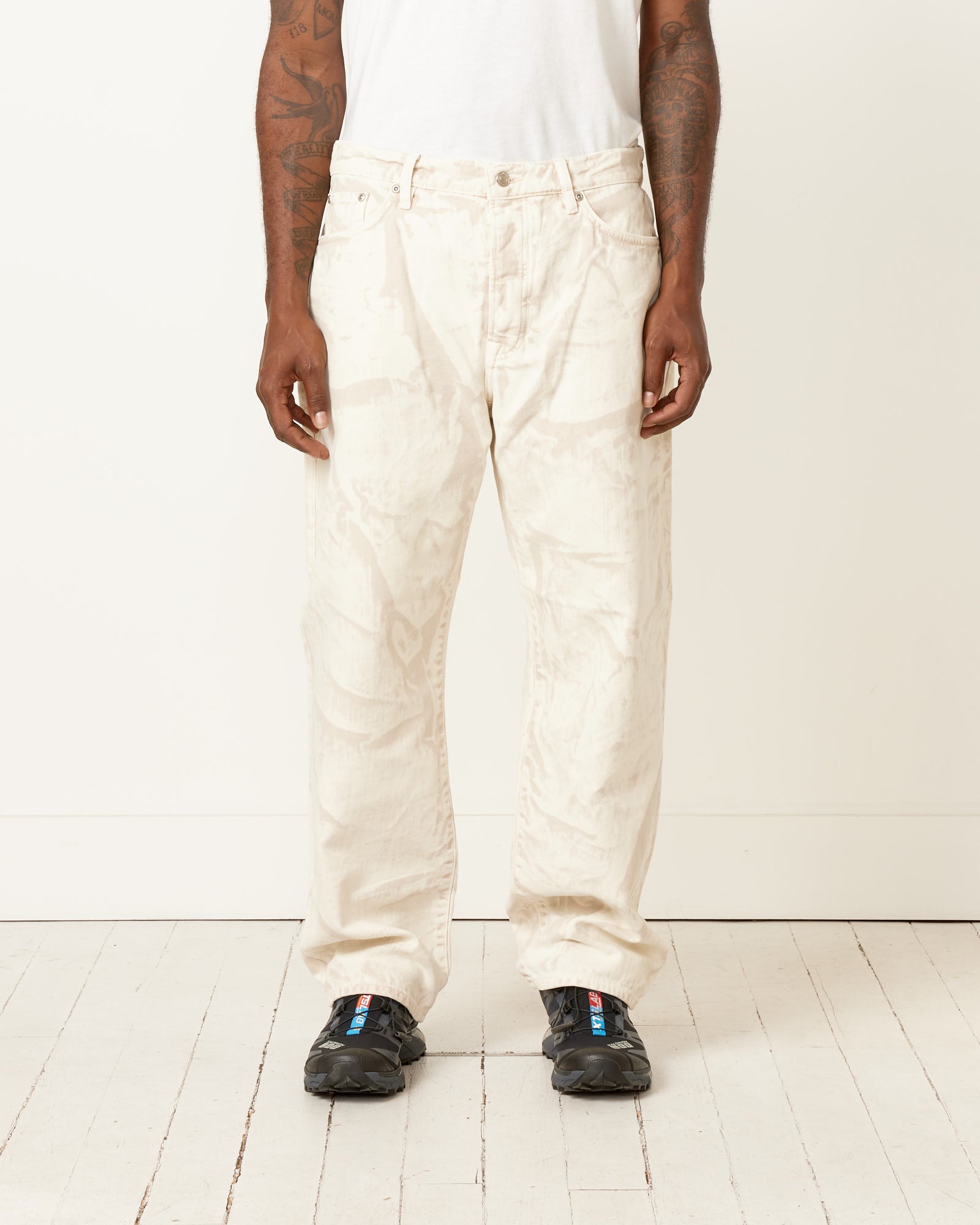 Distressed Canvas Big Ol' Jean