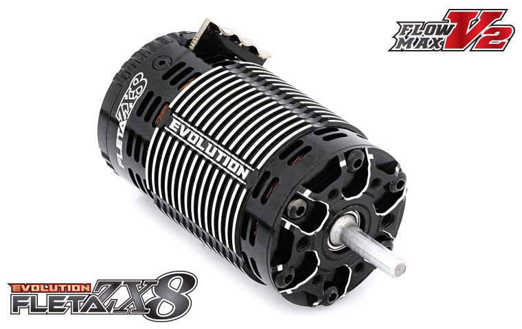 FLETA ZX8 Evolution 1/8th Scale Brushless Motor (1900KV)-Muchmore