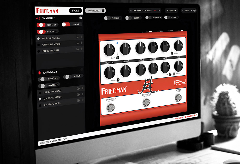 IR-J DUAL TUBE PREAMP｜Friedman Amplification