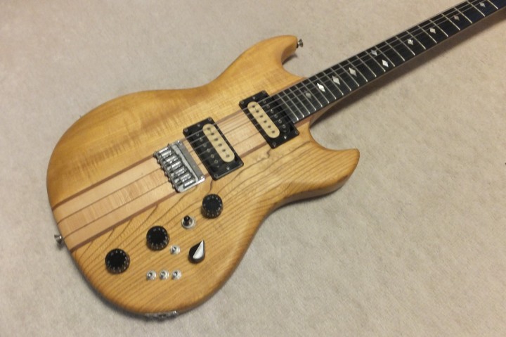 ARIA Pro-II Matsumoku Made TS-600 Through Neck