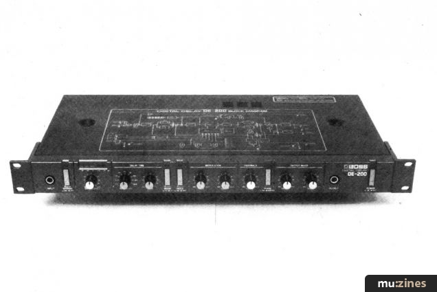 Boss DE-200 Digital Delay (EMM Feb 84)