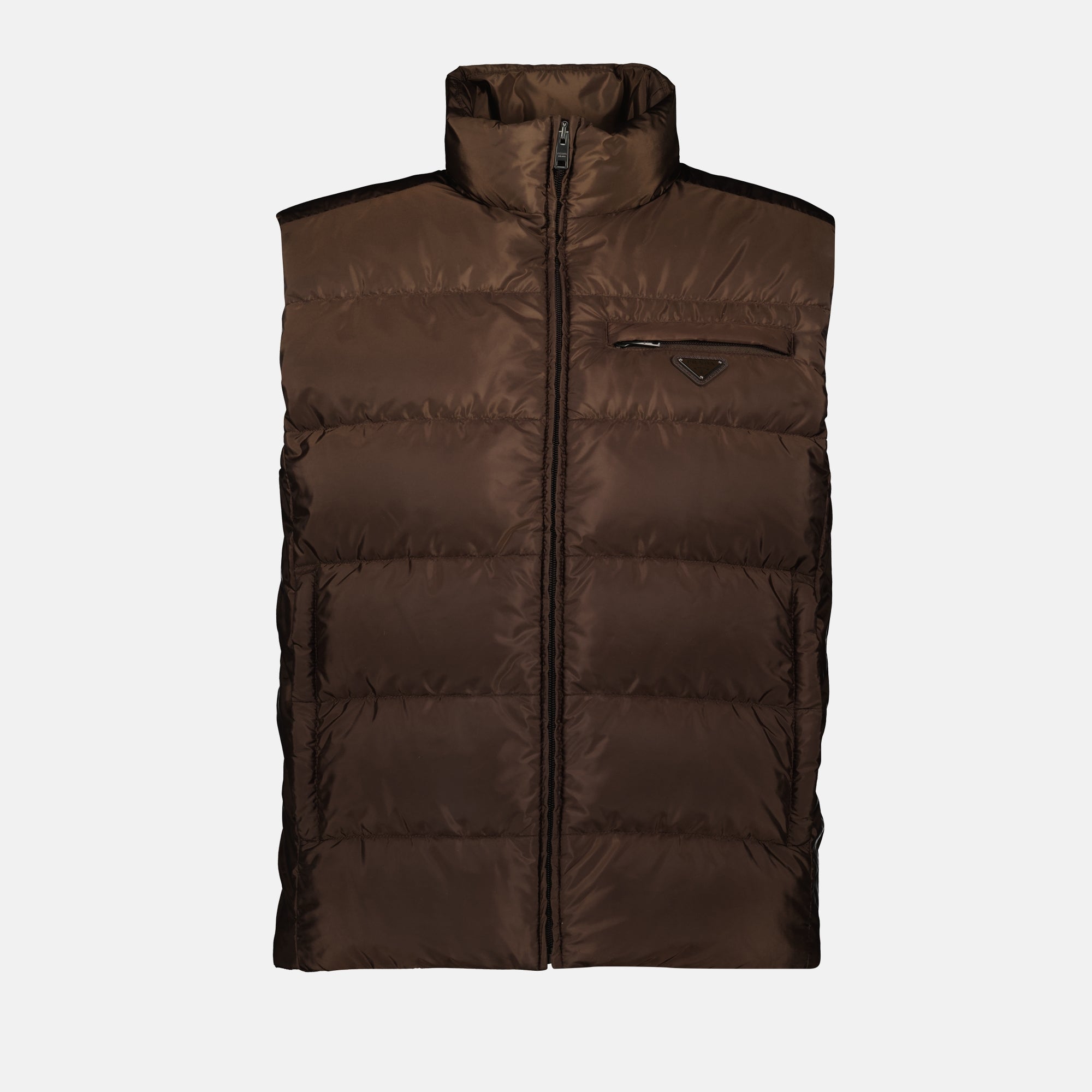 Sleeveless Nylon Puffer Jacket Prada - Men – myCompañero