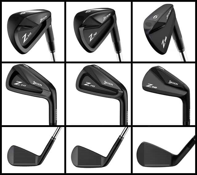Srixon – The stunning Z 45 Series Black Limited Edition of Irons