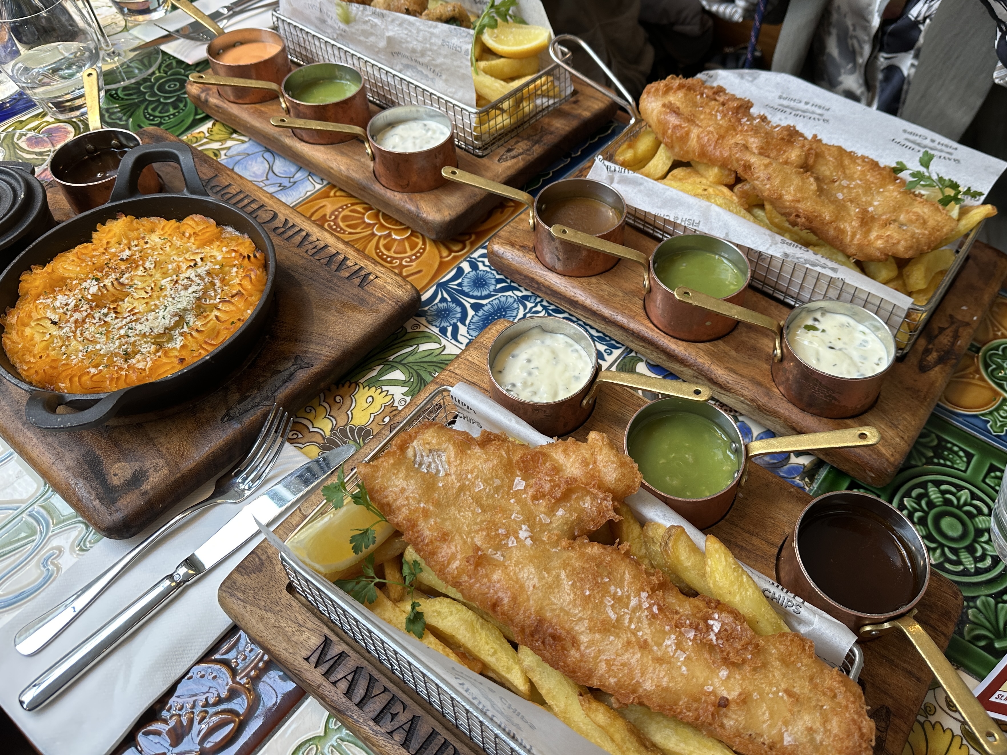 超おススメのフィシュ&チップス「The Mayfair Chippy」 みゅうロンドン