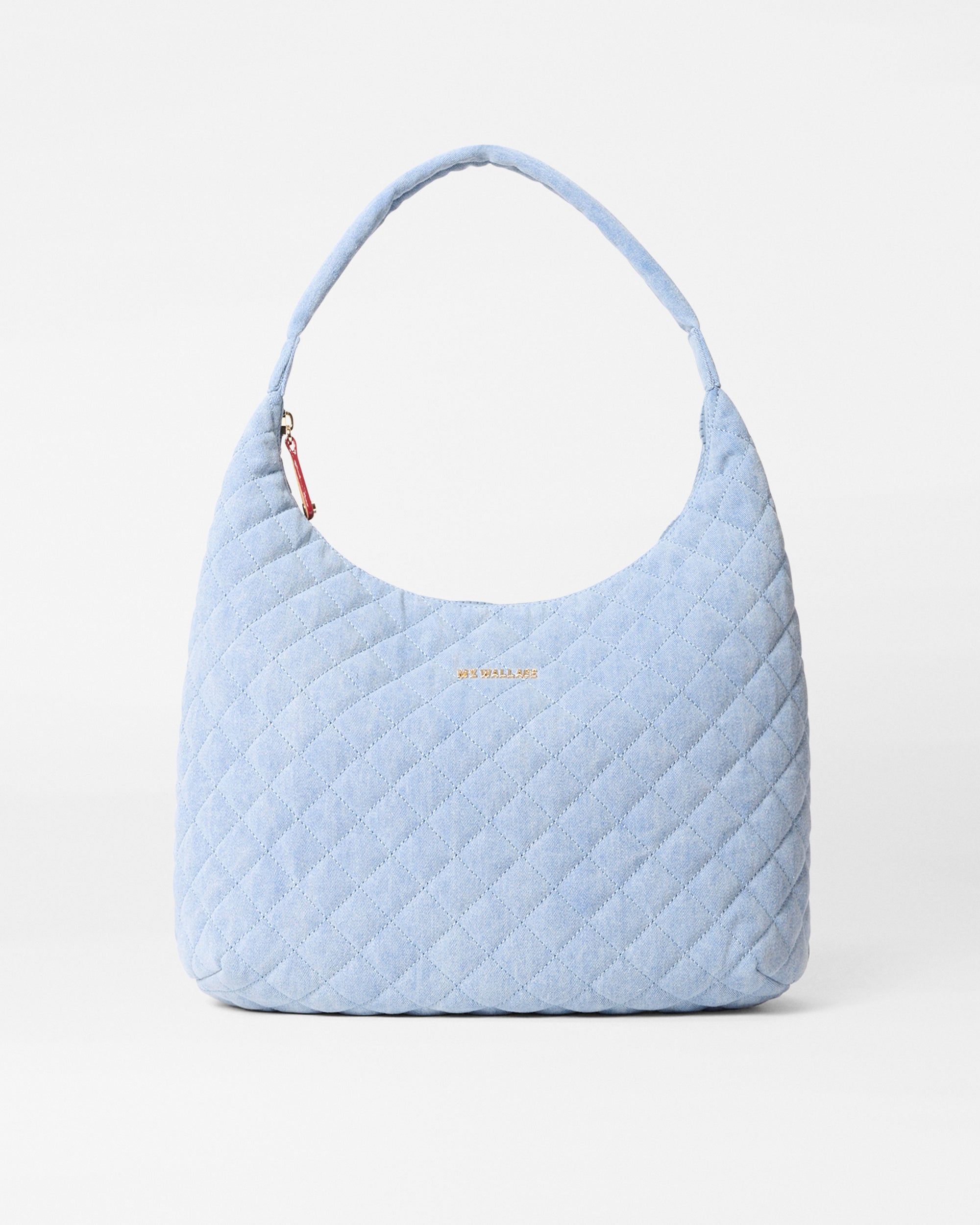 True Light Denim Large Metro Shoulder