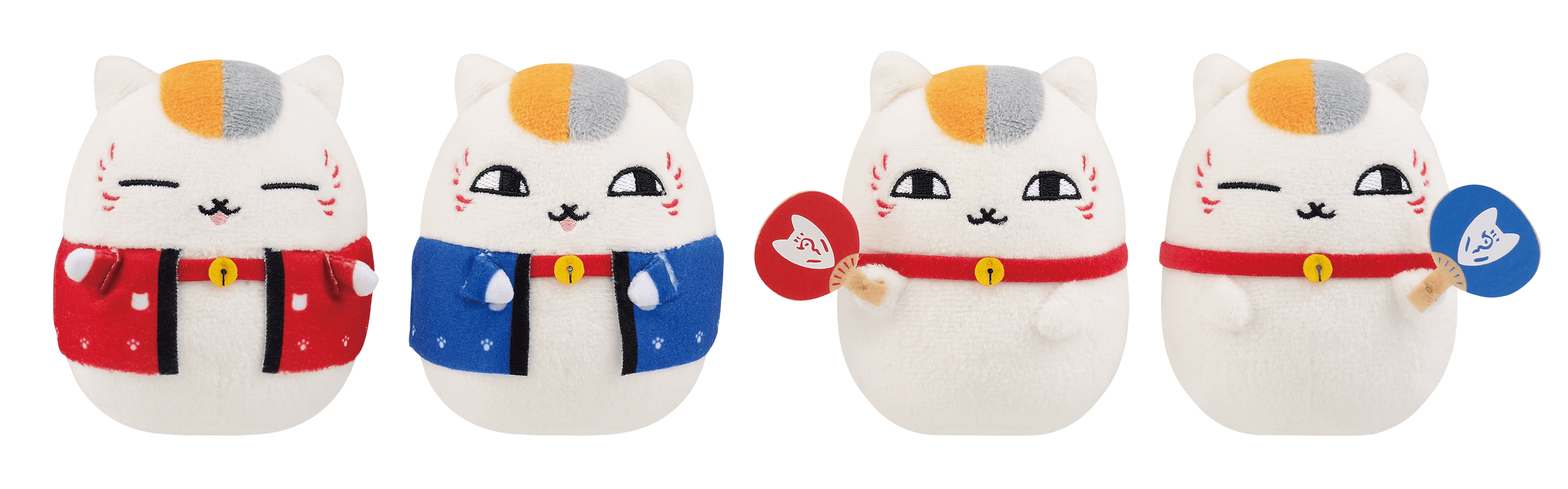 お祭りを楽しむ準備万端のニャンコ先生がちままるぬいぐるみになって