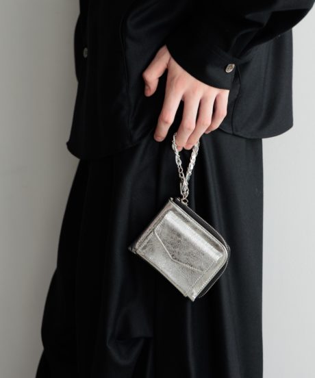 シルバーレザーのミニマルシリーズ完成！使いやすいウォレットと