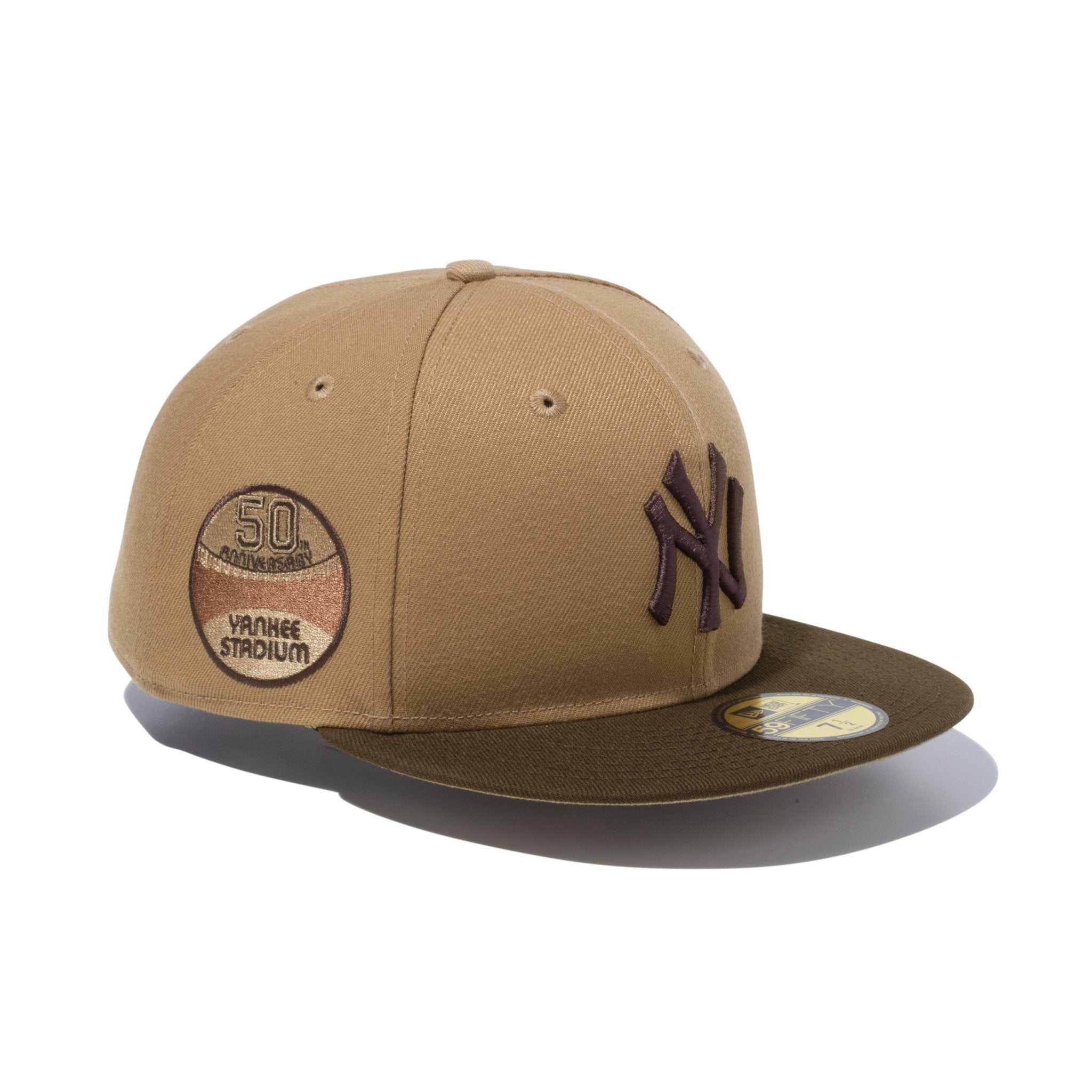 59FIFTY Iced Latte ニューヨーク・ヤンキース カーキ ウォルナット