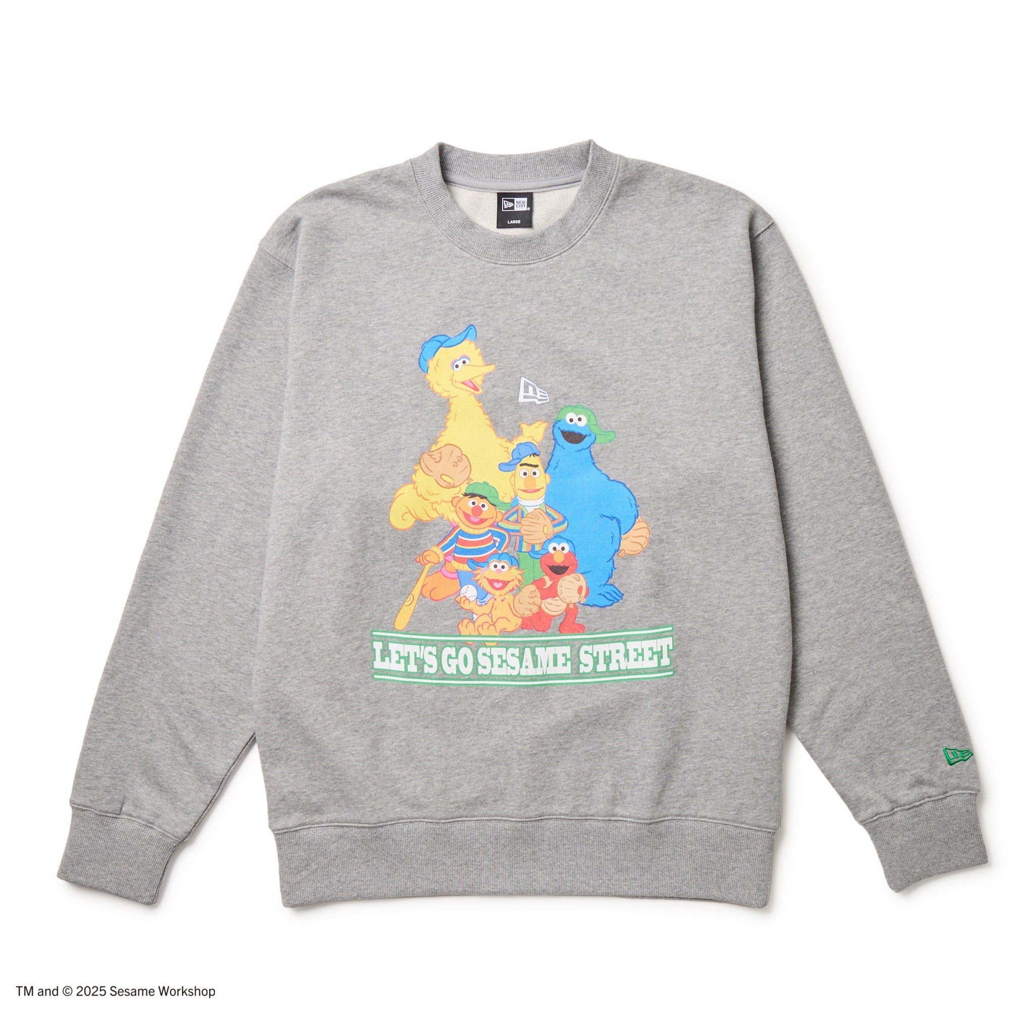 裏毛 スウェット クルーネック SESAME STREET セサミストリート