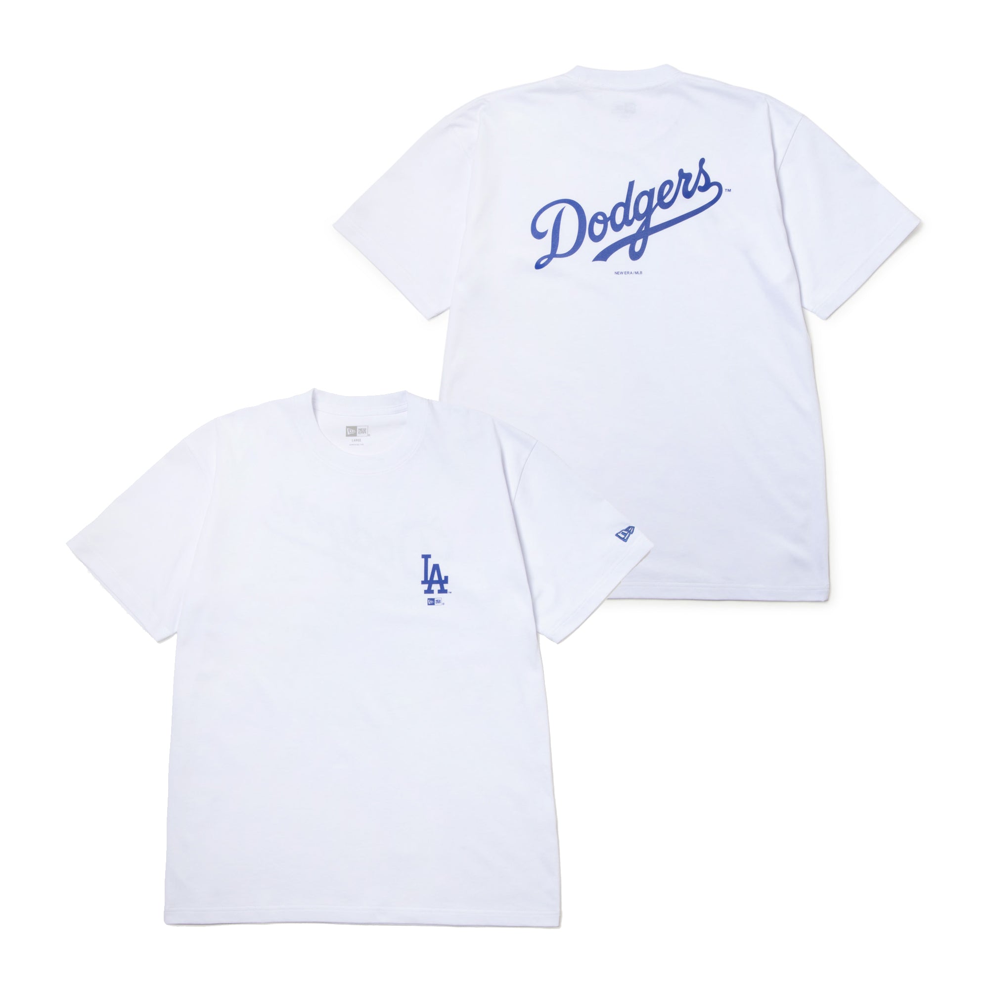 半袖 コットン Tシャツ ロサンゼルス・ドジャース ホワイト レギュラー