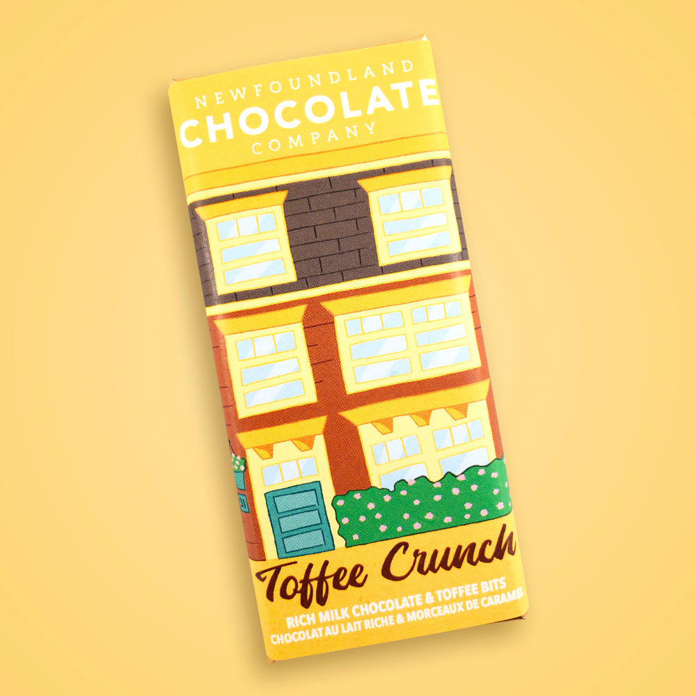 Toffee Crunch Chocolate Bar – Newfoundland Chocolate Company