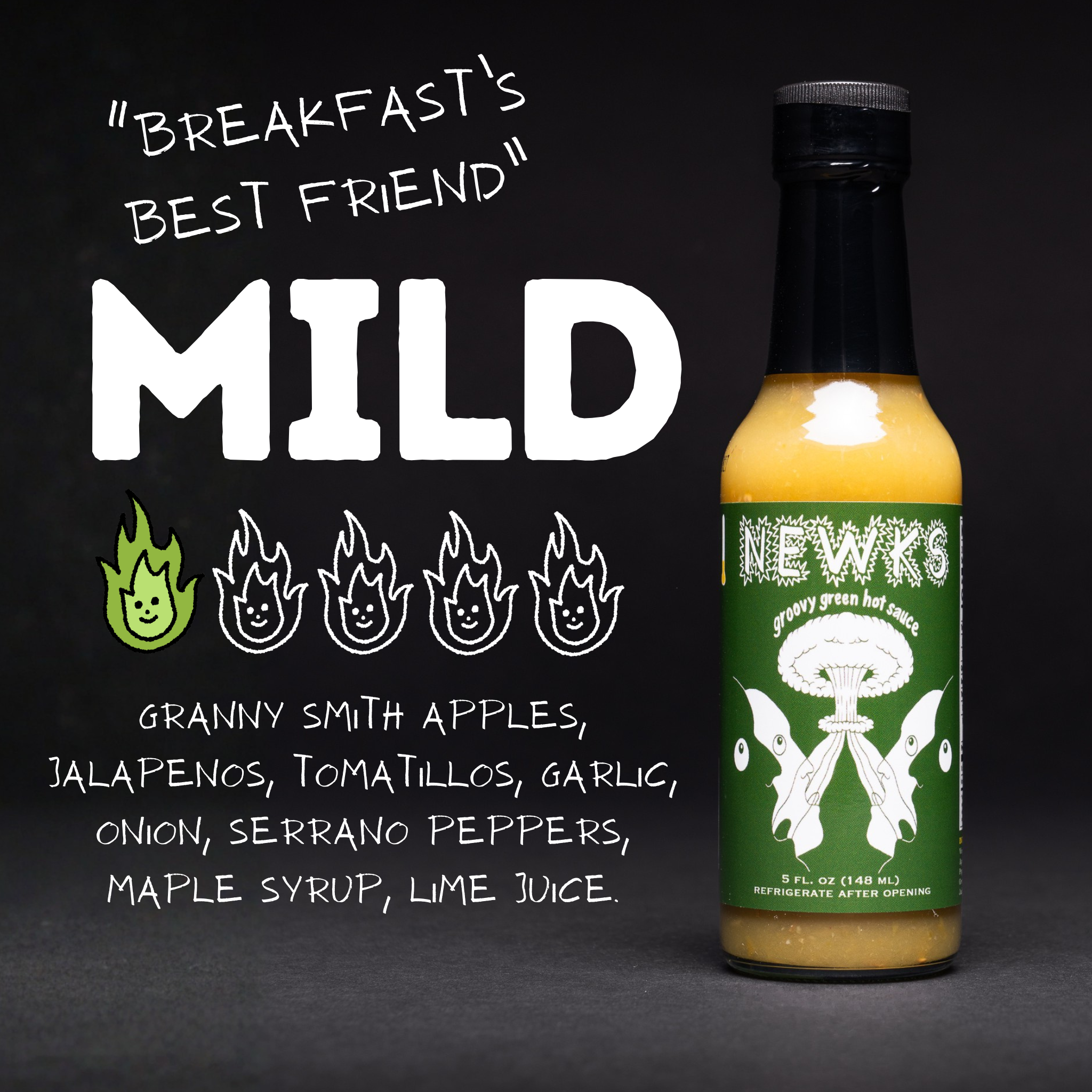 Groovy Green (Apple + Jalapeño) – Newks Sauces