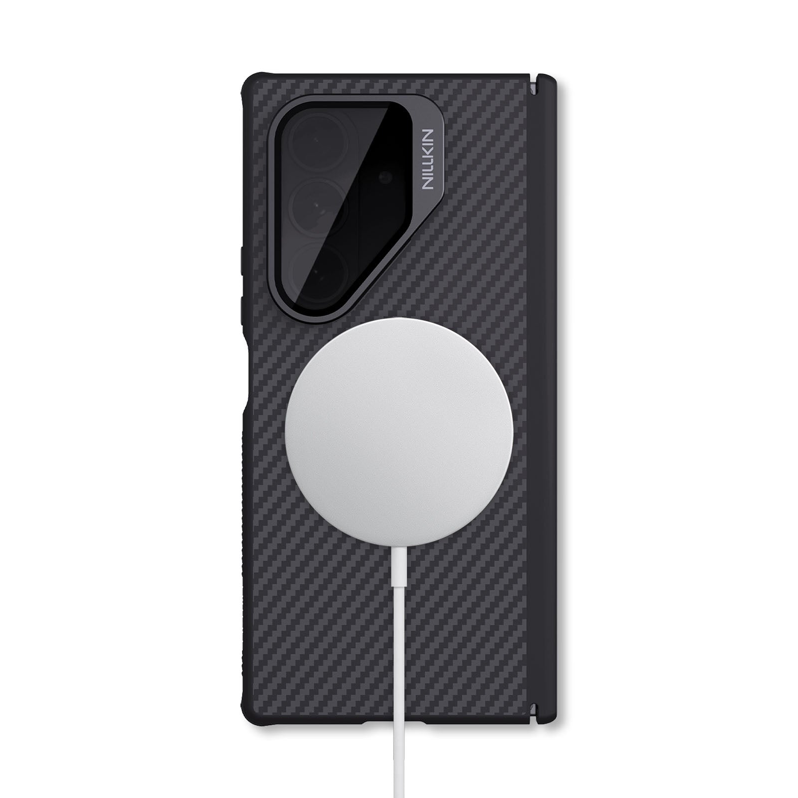 Nillkin MagSafe®対応ケブラー®ケース（透明カメラカバー付き）Galaxy