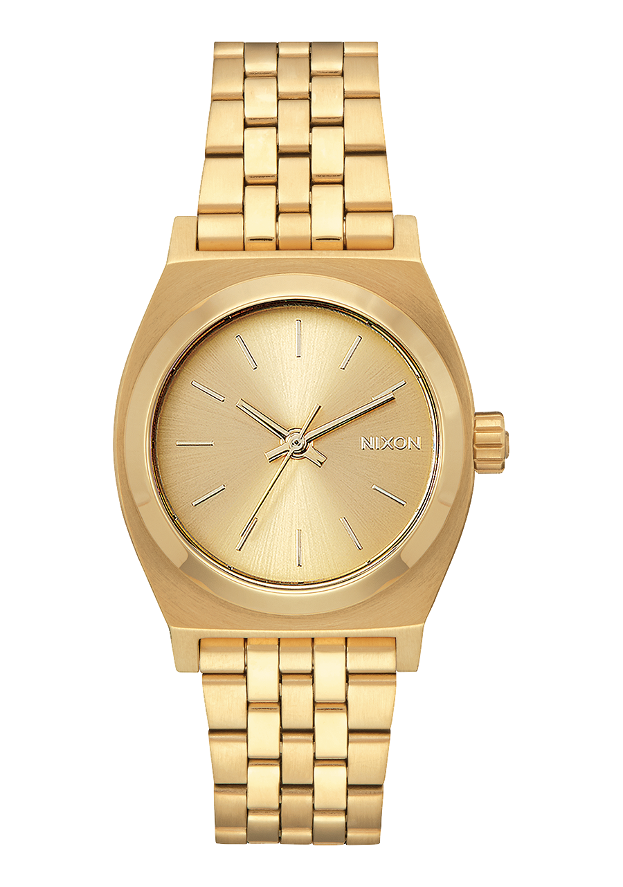 Medium Time Teller Watch | All Gold | Unisex – Nixon US