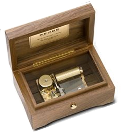 Reuge L'Auberson 36 Note Music Box, Hand Crafted Swiss Reuge Music