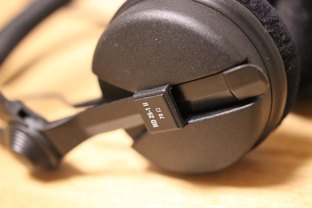 所有ポタホン順次レビュー2: Sennheiser HD25 1-IIレビュー | noiselog