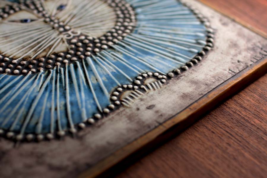 リサ・ラーソン UNIK陶板シリーズ ネコ/ Lisa Larson UNIK Katt #1