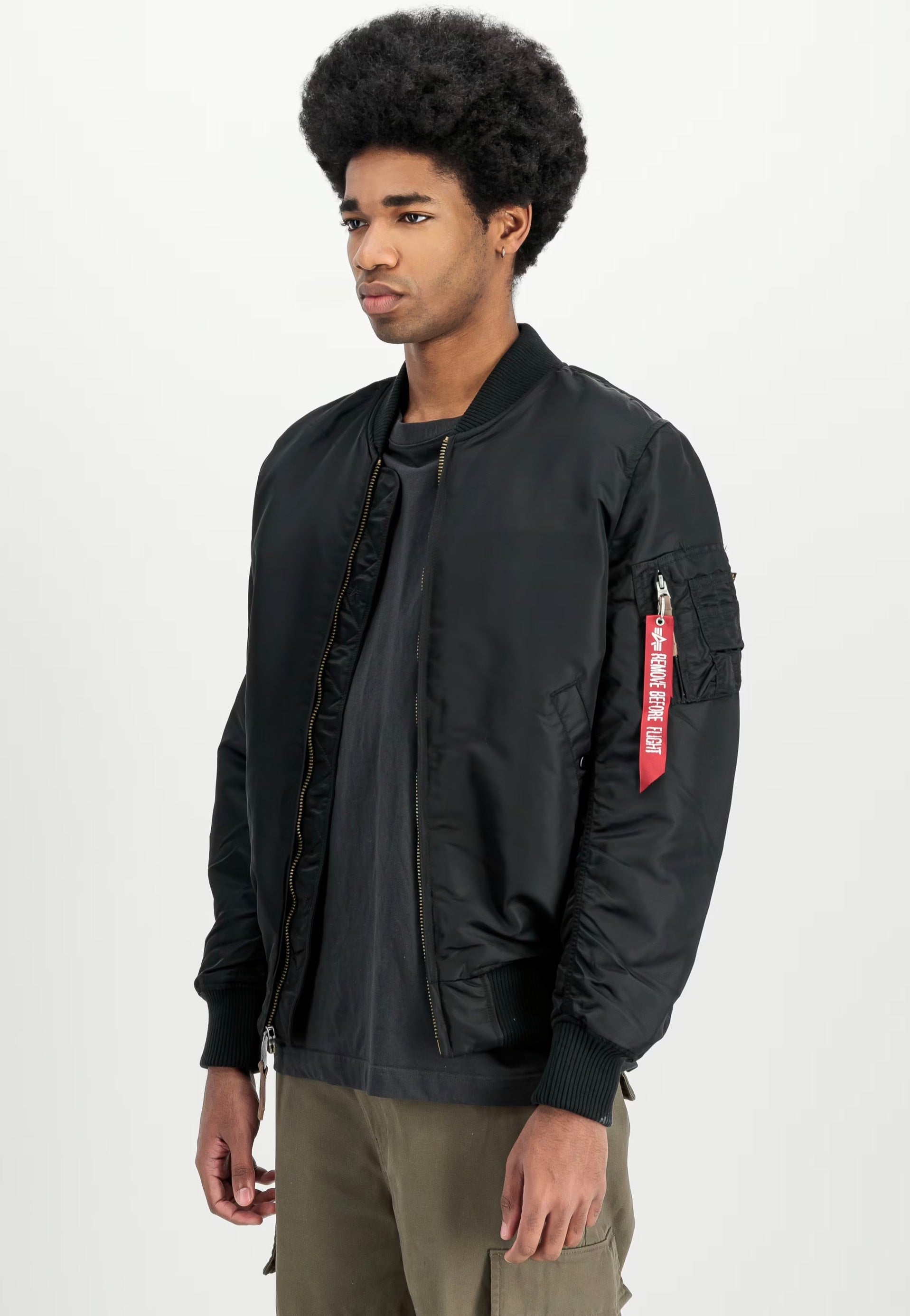 Alpha Industries - MA 1 VF 59 Long Black - Jacket | Nuclear Blast