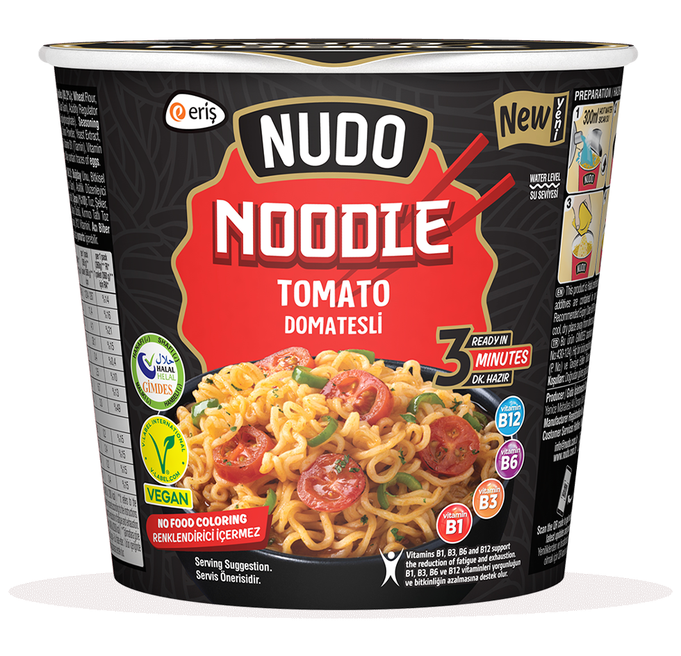 Nudo Sebzeli Bardak Noodle