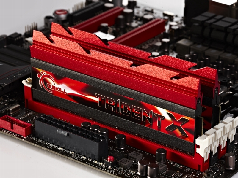 G.SKILL Intel Z77向けハイクロックDDR3メモリ「TridentXシリーズ」を