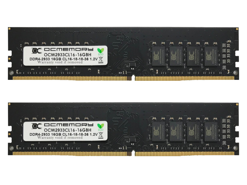 OCM2933CL16D-32GBNH （DDR4-2933 CL16 16GB×2） | OCMEMORY