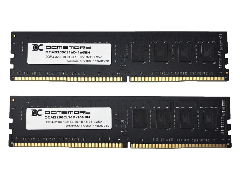 OCM3200CL16D-16GBN （DDR4-3200 CL16 8GB×2） | OCMEMORY | オーシー