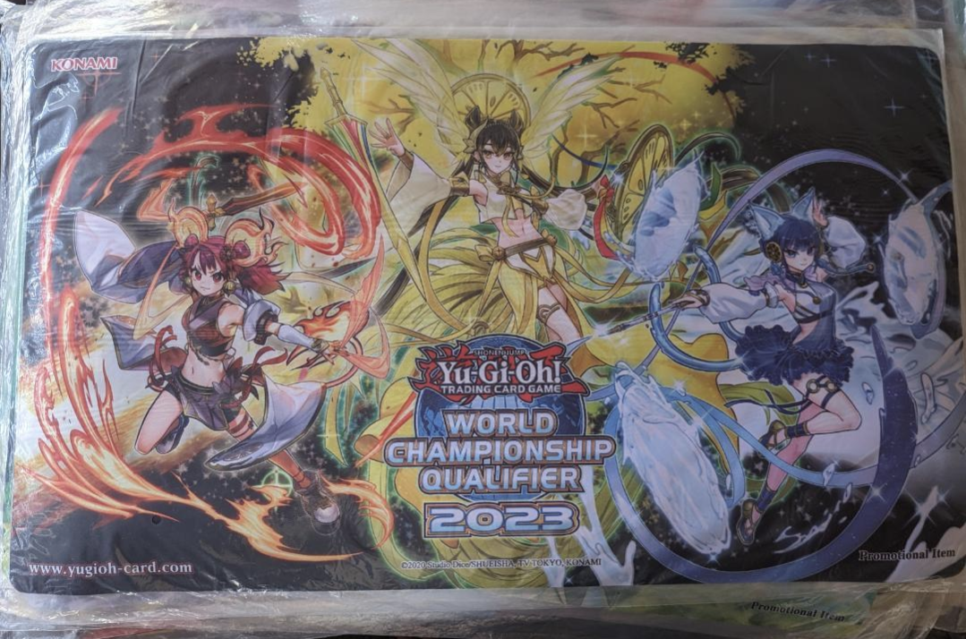 遊戯王 公式 WCQ 2023 御巫 プレイマット EU版 – トレカ屋 ANOTHER