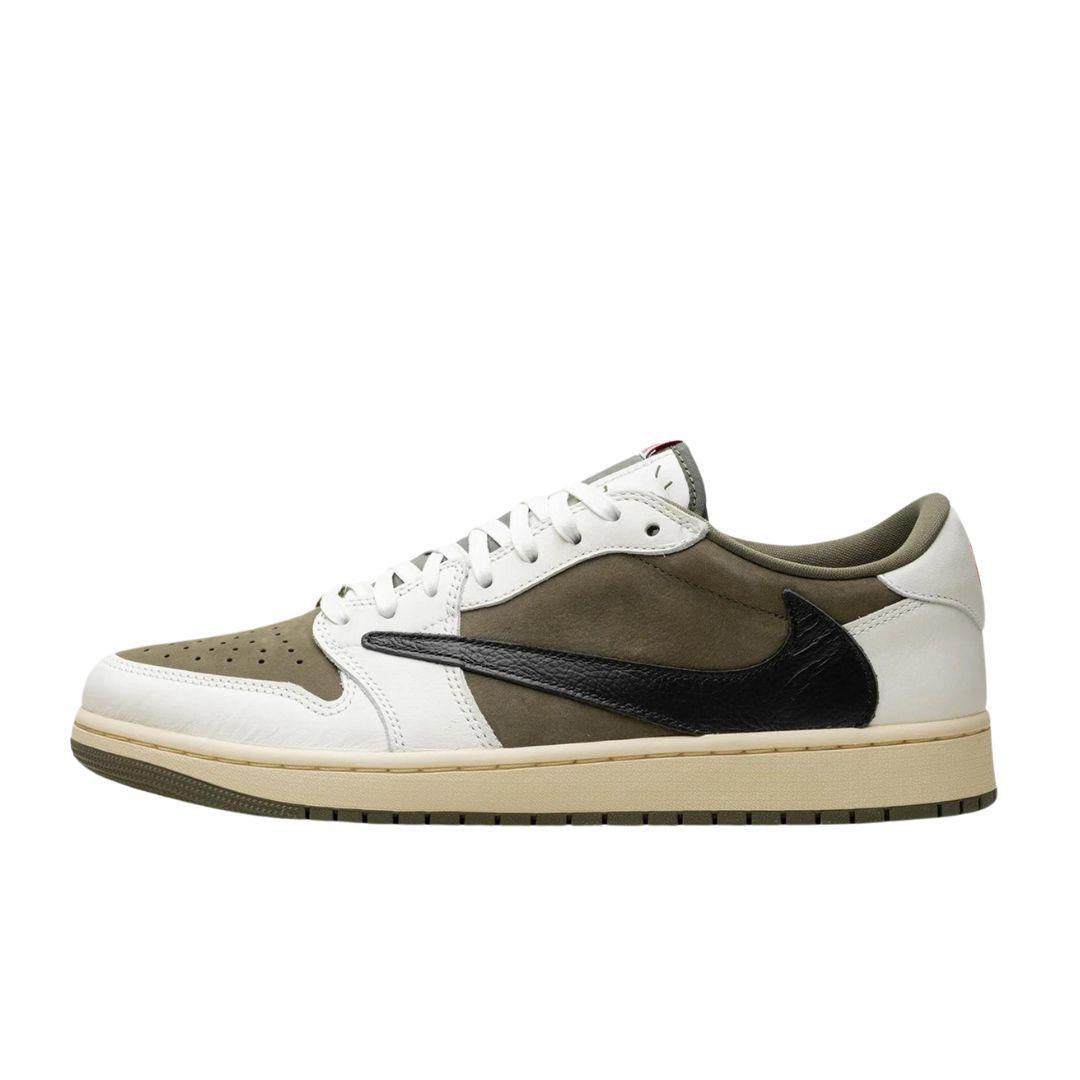 JORDAN 1 LOW OG TRAVIS SCOTT MEDIUM OLIVE – ONE OF A KIND