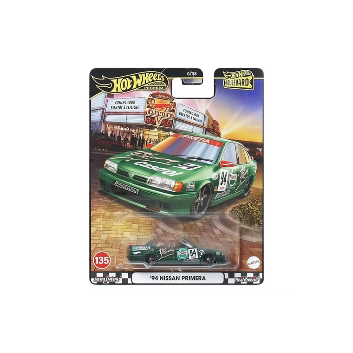 94 Nissan Primera Green | Hotwheels Premium – OGMini.com