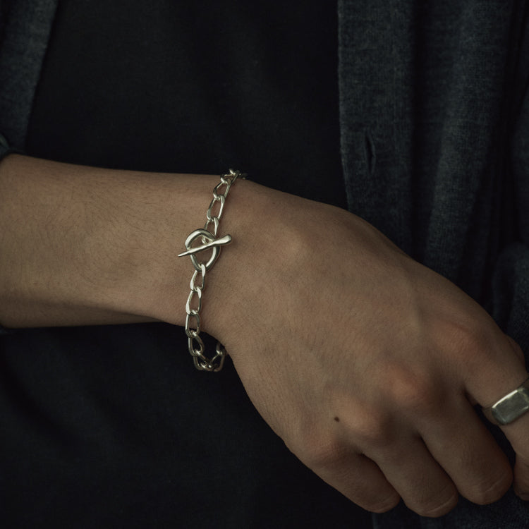 LEVER グルマニウムパワーブレスレット F 純チタン ゲルマニウム 喜平