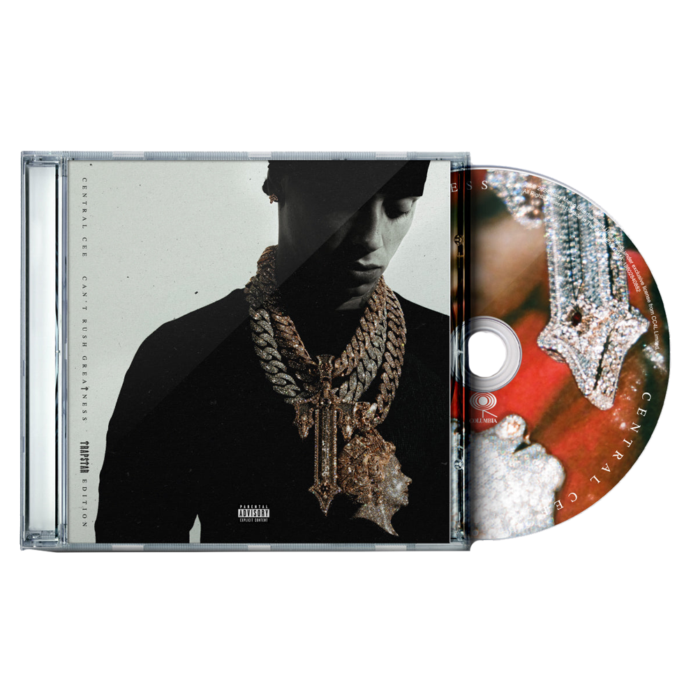 CAN'T RUSH GREATNESS TRAPSTAR EDITION CD | CENTRAL CEE – On Repeat
