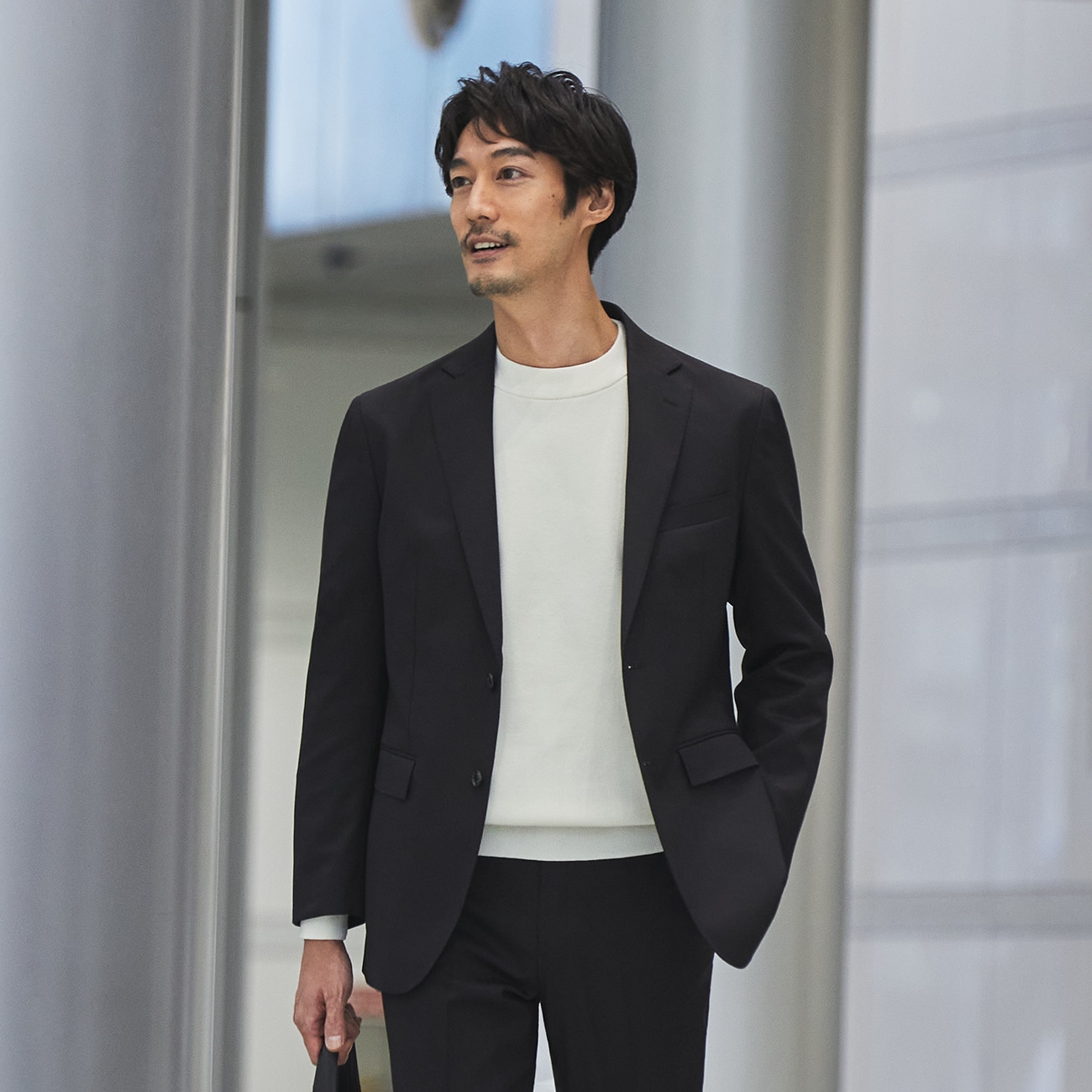 スマート ビズ セットアップ ジャケット 無地|O45_5HA5S3 - ORIHICA