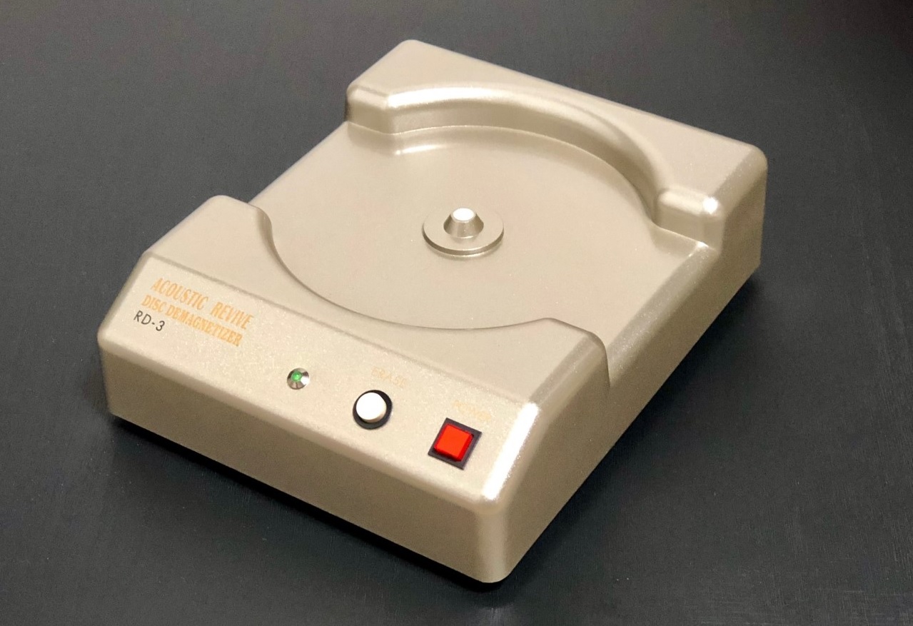 CD本来の音を聴こう！】ACOUSTIC REVIVE DISC DEMAGNETIZER 「RD-3