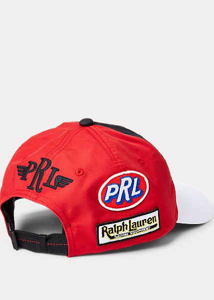 POLO RALPH LAUREN RACING LONG BILL CAP , MULTI – OZNICO