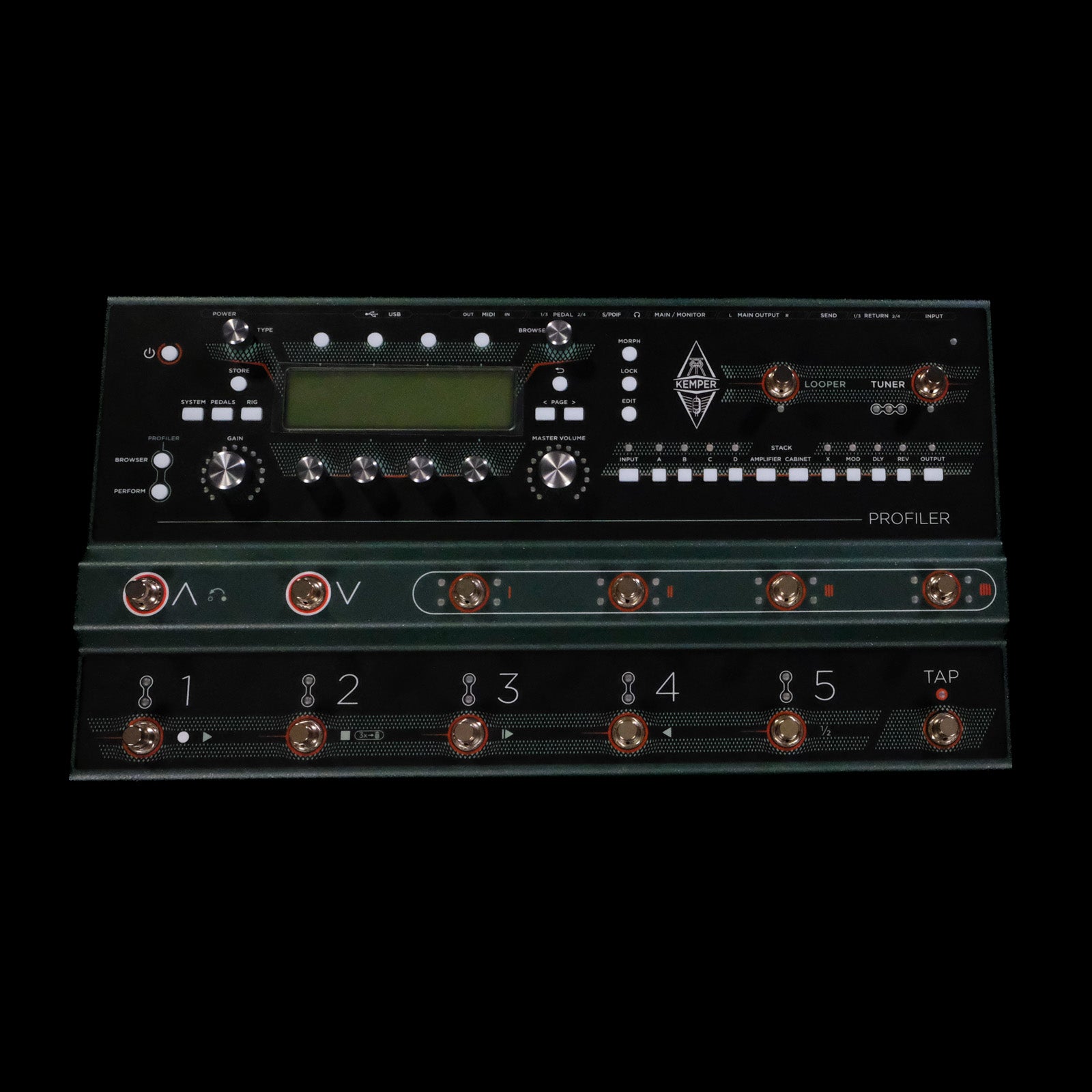 Used Kemper Profiler Stage Floorboard Amp Profiler