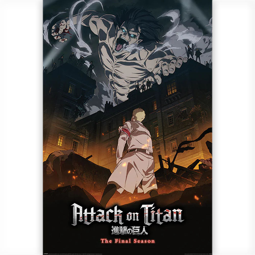 ATTACK ON TITAN 進撃の巨人 - Eren Onslaught / ポスター 【公式