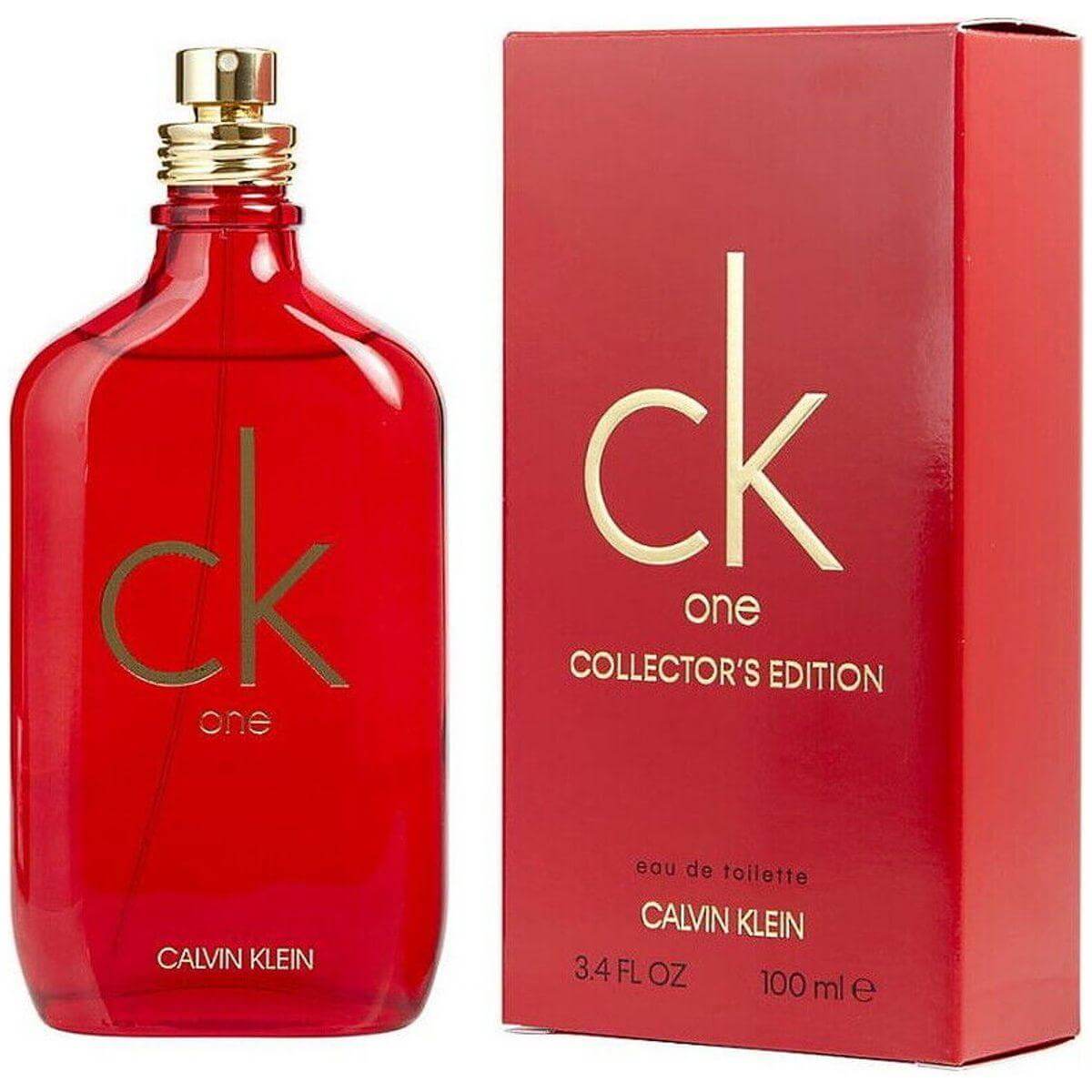 CK ONE Red Collector's Edition by Calvin Klein Unisex EDT 3.3/3.4 oz N