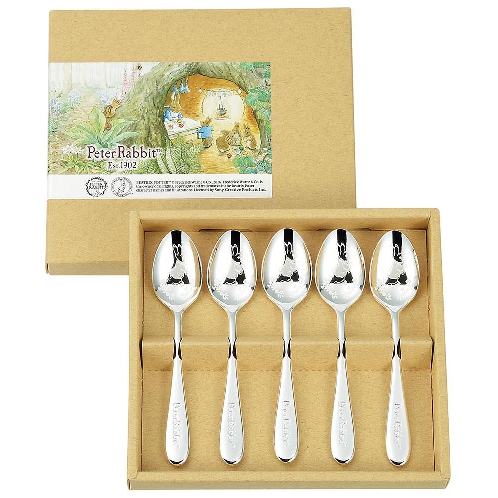 ティースプーン（銀仕上）5本セット