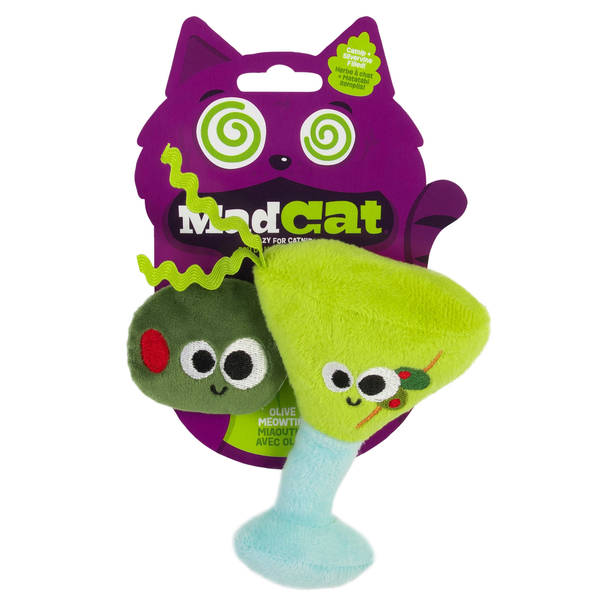 Mad Cat® Olive Meowtini – Petmate