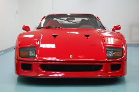 フェラーリF40ガラスコーティング画像 | ガラスコーティングの